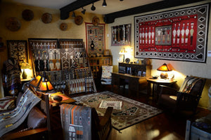 Woven Holy People Shows Continues to draw interest. Featured Sandpainting Weaving Awes Visitors!