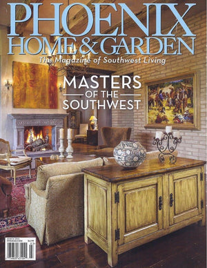 Phoenix Home and Garden - Master Weaver Helen Nez - March 2015