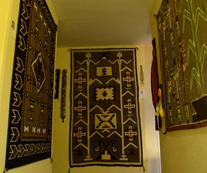 New Arrival Two Navajo Corn Yeis Dominate their Wall