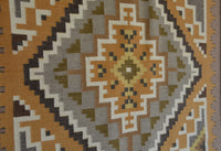Three Turkey Ruin Navajo Rug : Helen Bia : Churro 1755 : 37" x 62" (3'1" x 5'2") : Award Winner!, view 8