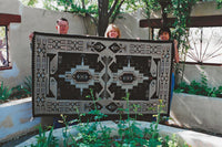 Teec Nos Pos Navajo Rug: Helene Nez : Churro 195 : 45" x 84" (3'9" x 7'), view 2