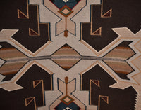 Teec Nos Pos Navajo Rug: Helene Nez : Churro 195 : 45" x 84" (3'9" x 7'), view 3