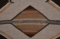 Teec Nos Pos Navajo Rug: Helene Nez : Churro 195 : 45" x 84" (3'9" x 7'), view 8