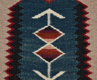 Teec Nos Pos Navajo Rug: Helene Nez : Churro 195 : 45" x 84" (3'9" x 7'), view 7