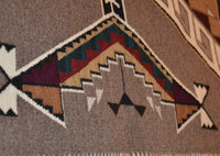 Teec Nos Pos Navajo Rug: Helene Nez : Churro 499 : 53" x 108" (4'5" x 9'), view 9