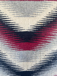 Throw Navajo Weaving : 3432 : 14" x 23" (1'2" x 1'11"), view 3