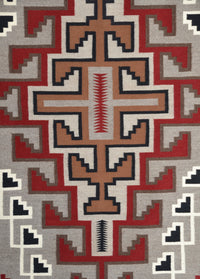 Klagetoh : Navajo Weaving : AC 17 : 37" x 52" (3'1" x 4'4"), view 4