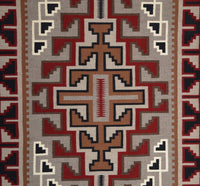 Klagetoh : Navajo Weaving : AC 17 : 37" x 52" (3'1" x 4'4"), view 3
