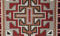 Klagetoh : Navajo Weaving : AC 17 : 37" x 52" (3'1" x 4'4"), view 5