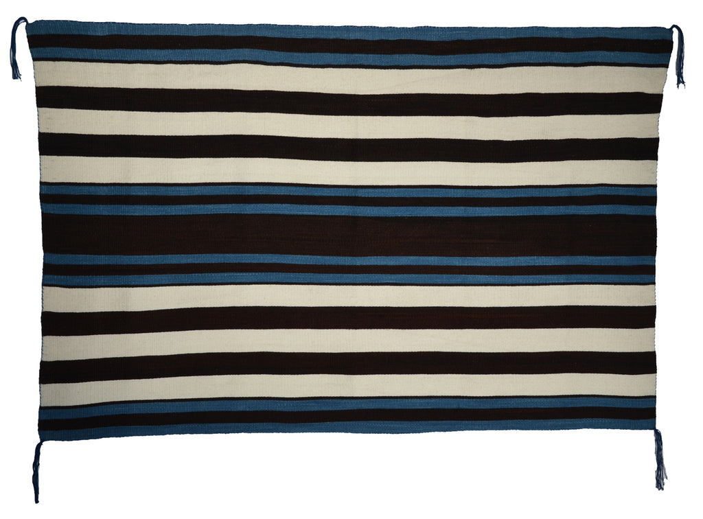 1st Phase Navajo Chief Blanket : Judy Marianito : Churro 1748 : 38" x 55" (4'7" x 3'2")