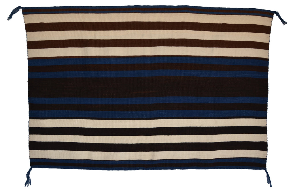 1st Phase Chief Blanket : Navajo Rug : Tanisha Witman : Churro 1757 : 36" x 53" (3' x 4'5")