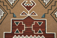 Teec Nos Pos Navajo Weaving : Marian Nez : Churro 508 : 48" x 168" (4' x 14'), view 6