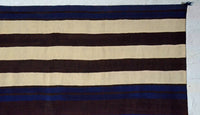 First Phase Chief Blanket Early Classic Ute Style : 1st Phase : Historic Navajo Weaving : 51" x 68" (5'8.5" x 4'3") Call for Pricing, view 3
