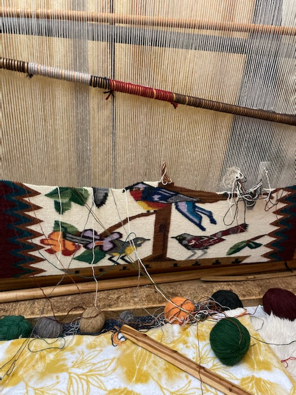 Tree of Life : Navajo Rug : Selena Yazzie : Looming Attractions