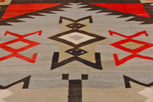 Crystal JB Moore Plate XXI Navajo Weaving : Historic : GHT 2121 : 116″ x 58″ : (4'10" x 9'80")