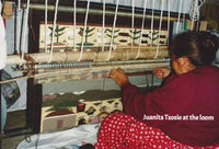 SOLD - Pictorial - Squaw Dance Navajo Weaving : Juanita Tsosie : B-13 : 72" x 83" (6' x 6'11"), view 6
