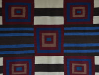 Manta : Navajo Weaving : Elena Teller : Churro 346 : 47" x 55" (3'11" x 4'7"), view 2