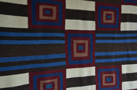 Manta : Navajo Weaving : Elena Teller : Churro 346 : 47" x 55" (3'11" x 4'7"), view 3