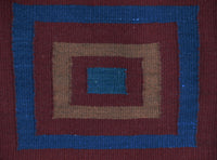 Manta : Navajo Weaving : Elena Teller : Churro 346 : 47" x 55" (3'11" x 4'7"), view 6