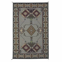 Teec Nos Pos Navajo Rug : Linda Nez : Churro 509 : 72" x 108" (6′ x 9′), view 2