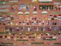 SOLD - Pictorial - Squaw Dance Navajo Weaving : Juanita Tsosie : B-13 : 72" x 83" (6' x 6'11"), view 8