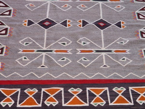 Teec Nos Pos Navajo Weaving : Vintage : GHT 2071: 5'11"x 10'9" - Getzwiller's Nizhoni Ranch Gallery