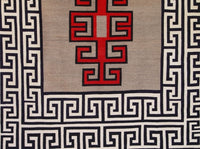 Crystal Navajo Weaving : Historic : GHT 2101 : 58″ x 72″ : (4'11" x 6'), view 5