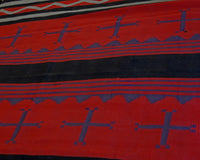 Late Classic Navajo Weaving : Historic Hubbell Portiere : PC 288 : 51" x 103"(4'3" x 8'7"), view 7