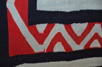 Late Classic Navajo Weaving : Historic Hubbell Portiere : PC 288 : 51" x 103"(4'3" x 8'7"), view 10