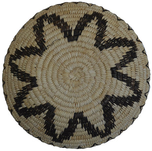 Native American Basket : Papago Wicker : Basket 30 - Getzwiller's Nizhoni Ranch Gallery