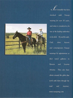 Book:  Treasures of the Navajo Horsemen - Getzwiller's Nizhoni Ranch Gallery
