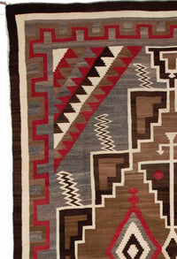 Crystal Navajo Rug : Historic : GHT 812 : 72" x 108" : 72" x 108" (6′ x 9′), view 6