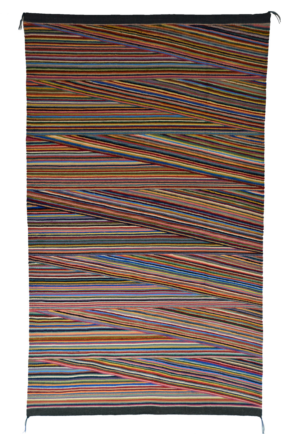 Innovative Design Navajo Rug : Elsie Bia : Churro 1683 : 36.5" x 60.5"