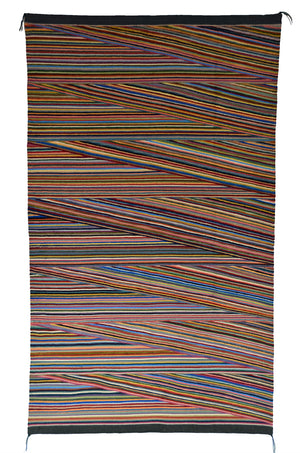Innovative Design Navajo Rug : Elsie Bia : Churro 1683 : 36.5" x 60.5"