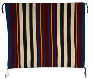 Manta Navajo Weaving : Jalucie Marianito : Churro 1717 : 36" x 44" (3' x 3'8") : Award Winner