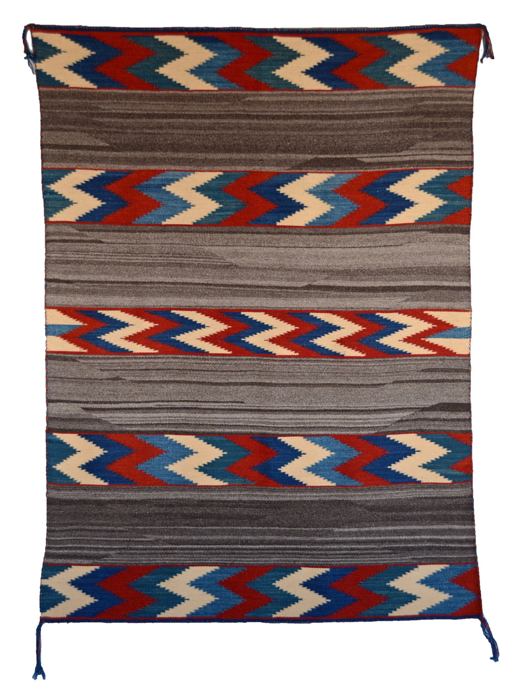 Serape Navajo Weaving : Lucie Marianito : Churro 656
