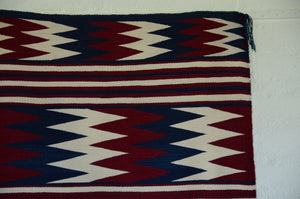 Poncho : Navajo Weaving : Julia Upshaw : Churro 1529 : 78" x 57" - Getzwiller's Nizhoni Ranch Gallery
