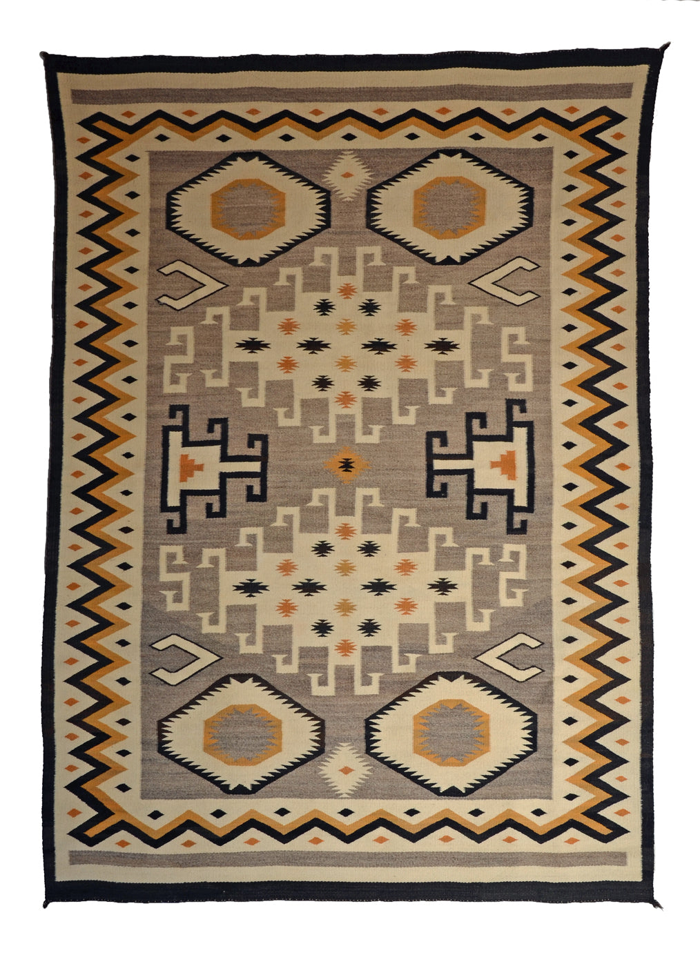 Crystal Navajo Rug : Historic : GHT 2313 : 56.5" x 79" - Getzwiller's Nizhoni Ranch Gallery