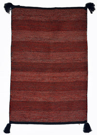 Twill Double Navajo Saddle Blanket : 3418 : 28" x 44" (2'4" x 3'8"), view 1