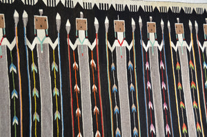 Yei Be Chei Navajo Weaving : Historic : GHT 2283-KS:  10'2″ x 5’9″ - Getzwiller's Nizhoni Ranch Gallery