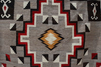 Crystal Navajo Weaving : Historic : JV 111 : 79" x 144" : ( 6' 7" x 12'), view 2