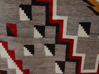 Crystal Navajo Weaving : Historic : JV 111 : 79" x 144" : ( 6' 7" x 12'), view 4