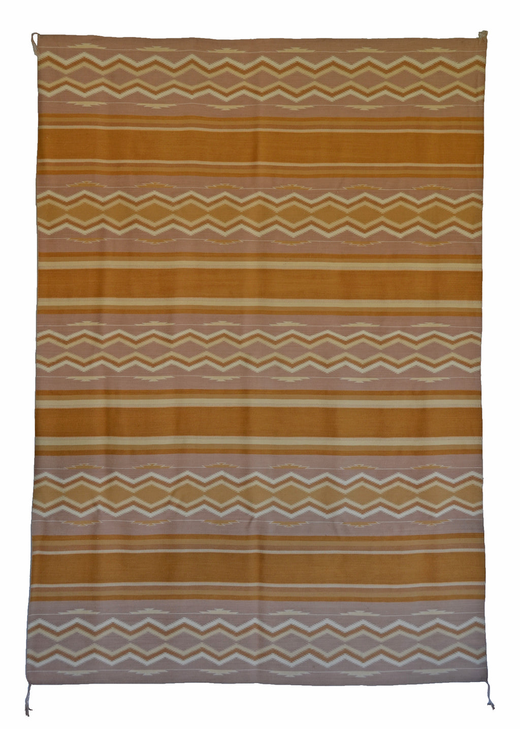 Wide Ruins Navajo Rug : Historic Lippincott Era : GHT 2303 : 6'2" x 8'8" - Getzwiller's Nizhoni Ranch Gallery