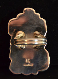 Native American Jewelry : Navajo : Ring : Turquoise : Kenneth Largo : NAJ- 4R, view 3