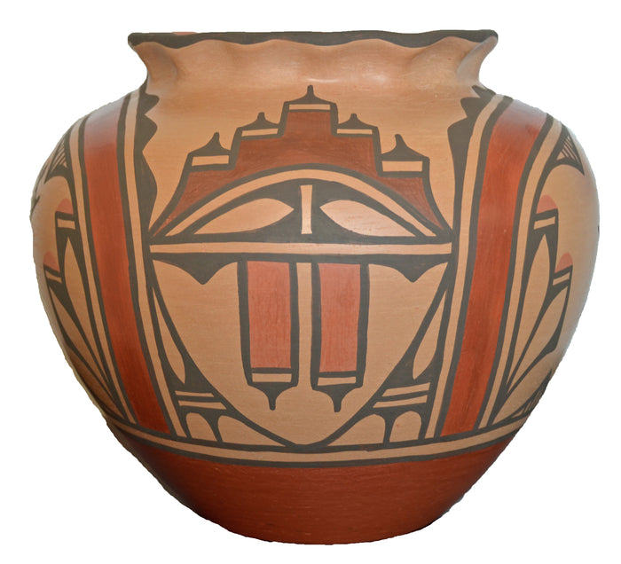 HOLD - Native American: Zia Pueblo Pot : Olla: Ruby Panana: rp 32