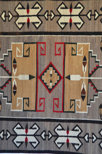 Teec Nos Pos Antique Navajo Rug : PC 165 : 45" x 94" : (3'9" x 7'10"), view 4