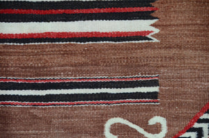 Single Saddle Blanket : Historic Navajo Weaving : PC 286 - Getzwiller's Nizhoni Ranch Gallery