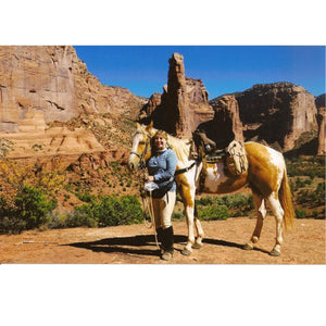 Collector rides the Navajo Reservation