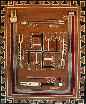Symbols and Motifs in Navajo Weaving