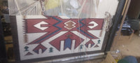 Crystal : Navajo Rug : Ervin Phillips : Churro 1739 : 42" x 76" (3'6" x 6'4"), view 9